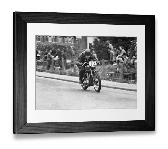 Framed Print : Tony Mollan (BSA) 1950 Junior Clubman TT Framed Print : Tony Mollan (BSA) 1950 Junior Clubman TT