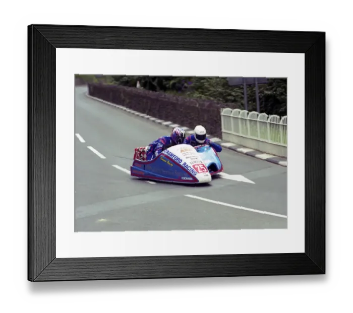 Framed Print : Simon Neary & Gary Partridge (Windle Yamaha) 2002 Sidecar TT Framed Print : Simon Neary & Gary Partridge (Windle Yamaha) 2002 Sidecar TT
