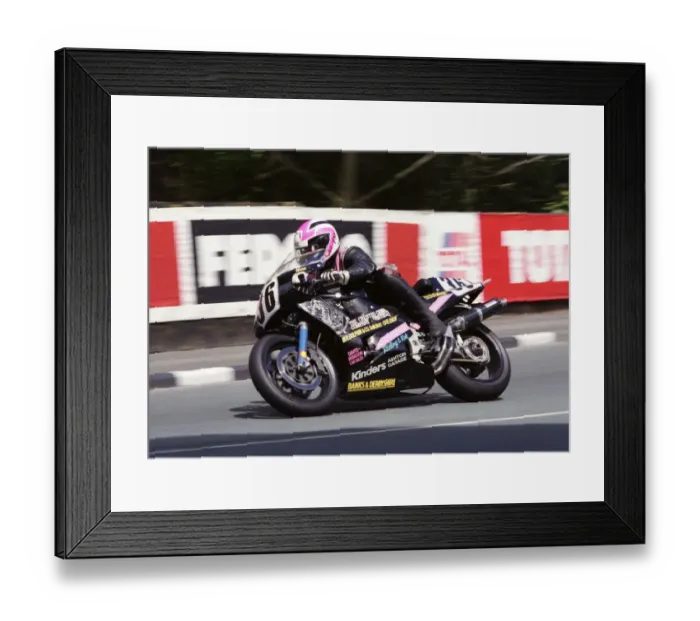 Framed Print : Phil Nicholls (Honda) 1994 Formula One TT Framed Print : Phil Nicholls (Honda) 1994 Formula One TT