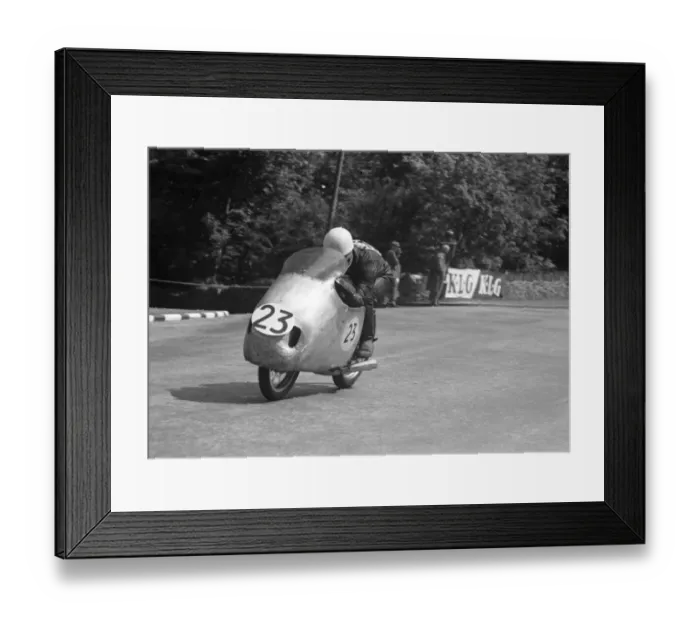 Framed Print : Mike O Rourke (MV) 1957 Lightweight TT Framed Print : Mike O Rourke (MV) 1957 Lightweight TT