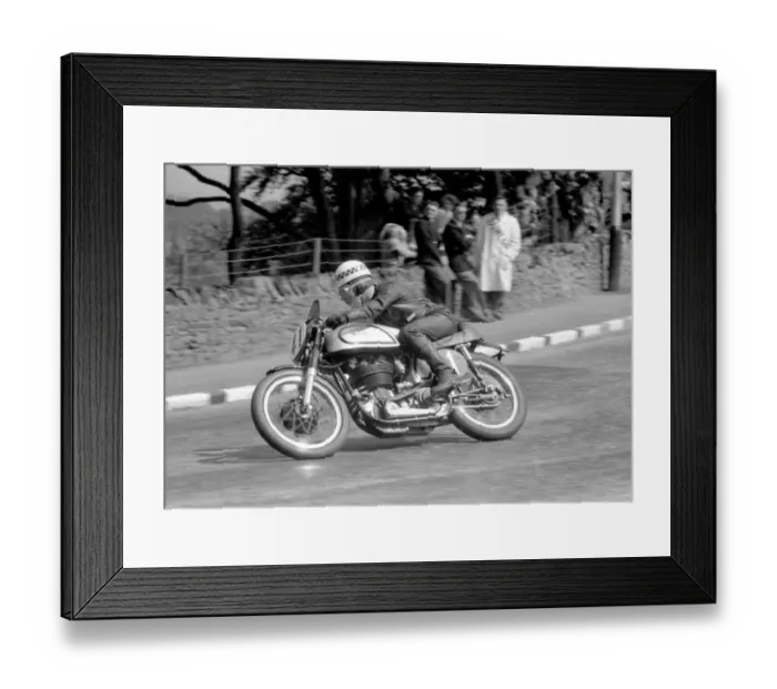 Framed Print : Mike O Rourke (Norton) 1955 Senior TT Framed Print : Mike O Rourke (Norton) 1955 Senior TT