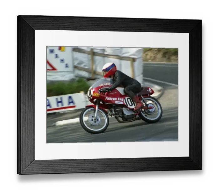 Framed Print : Ron Phillips (Aermacchi) 1996 Classic Lap Framed Print : Ron Phillips (Aermacchi) 1996 Classic Lap