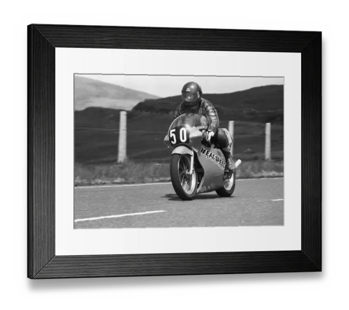 Framed Print : Steve Colville (Yamaha) 1986 Formula Two TT
