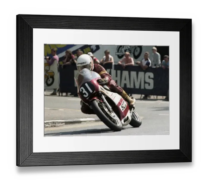 Framed Print : John Raybould (Yamaha) 1985 Formula 2 TT Framed Print : John Raybould (Yamaha) 1985 Formula 2 TT