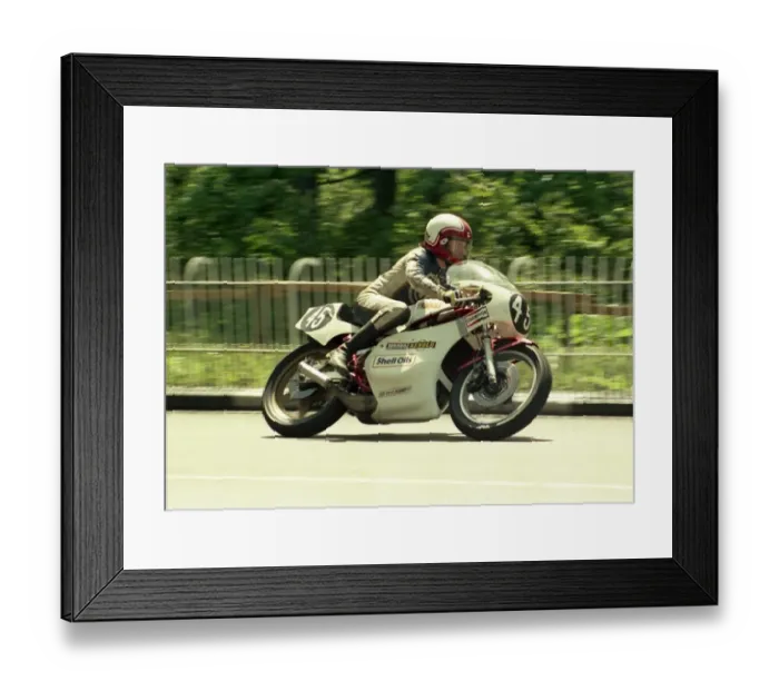 Framed Print : Mick Chatterton (Yamaha) 1986 Formula 2 TT Framed Print : Mick Chatterton (Yamaha) 1986 Formula 2 TT