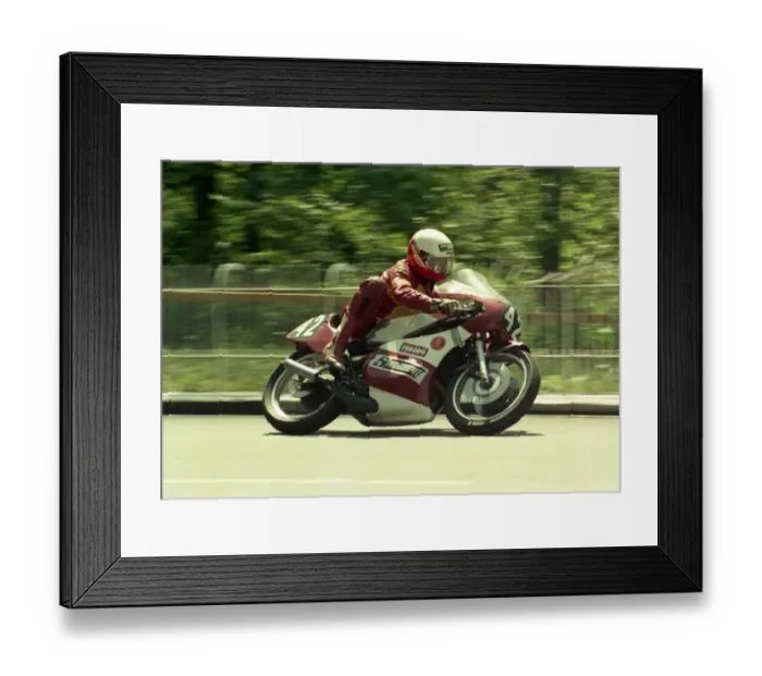 Framed Print : John Raybould (Yamaha) 1986 Formula 2 TT Framed Print : John Raybould (Yamaha) 1986 Formula 2 TT