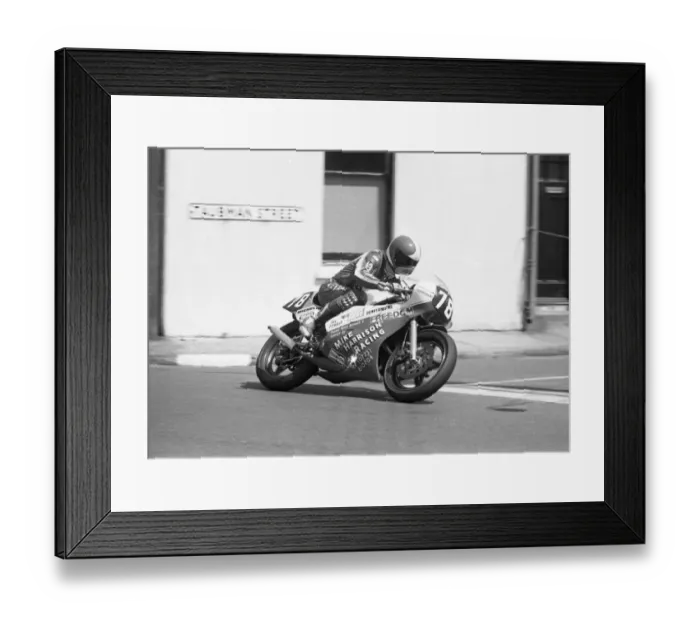 Framed Print : Eric McFarlane (Yamaha) 1985 Formula 2 TT Framed Print : Eric McFarlane (Yamaha) 1985 Formula 2 TT