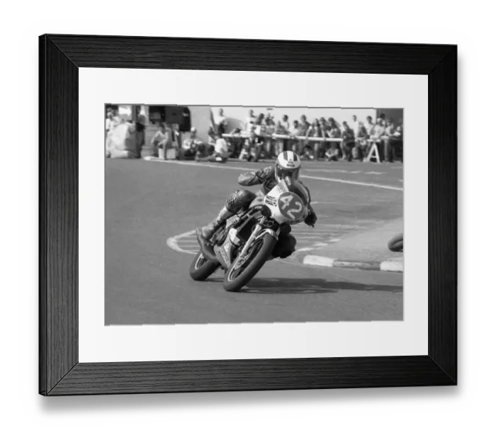 Framed Print : Anders Skov (Yamaha) 1984 Formula 2 TT Framed Print : Anders Skov (Yamaha) 1984 Formula 2 TT