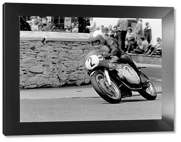 Frank Perris (Hi-tac Suzuki) 1971 Senior TT