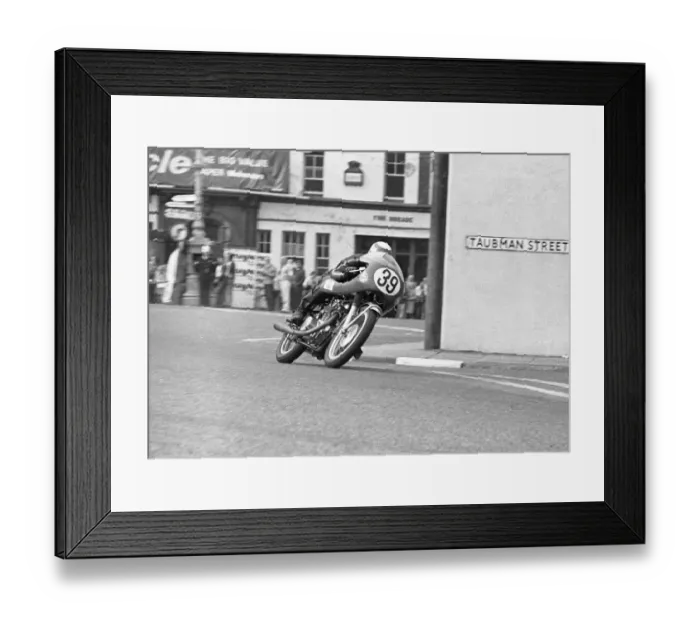 Framed Print : Graham Penny (Honda) 1971 Formula 750 TT