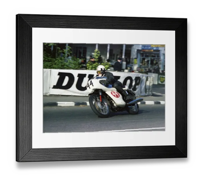 Framed Print : Alan Peck (Triumph) 1967 500 Production TT Framed Print : Alan Peck (Triumph) 1967 500 Production TT