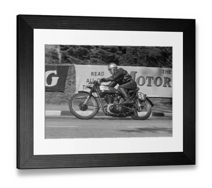 Framed Print : J H Parker (Norton) 1951 Senior Clubman TT Framed Print : J H Parker (Norton) 1951 Senior Clubman TT