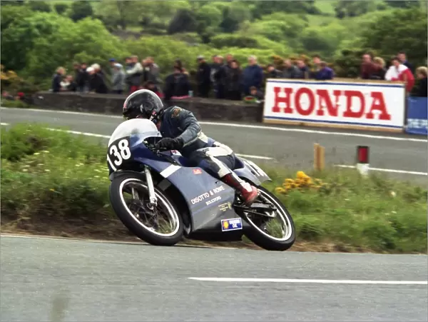Les Rowe (Honda) 1989 Ultra Lightweight TT