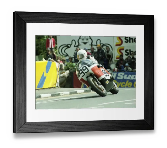 Framed Print : Mike Ross (Harley Davidson) 1982 Classic TT Framed Print : Mike Ross (Harley Davidson) 1982 Classic TT