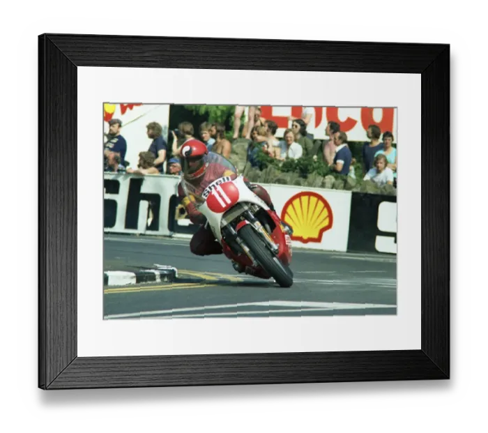 Framed Print : Ian Richards (Kawasaki) 1978 Formula One TT Framed Print : Ian Richards (Kawasaki) 1978 Formula One TT