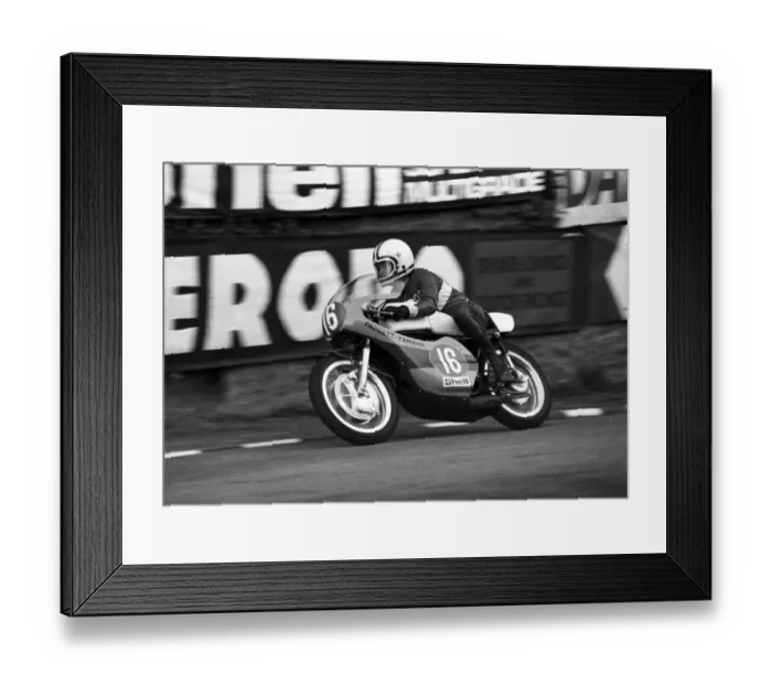 Framed Print : Barry Randle (Padgett Yamaha) 1974 Lightweight TT Framed Print : Barry Randle (Padgett Yamaha) 1974 Lightweight TT
