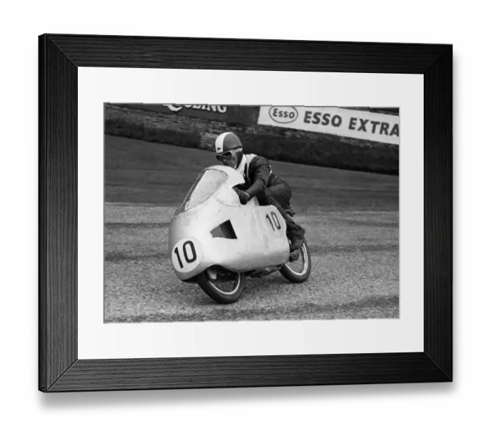 Framed Print : Tarquinio Provini (Mondial) 1955 Ultra Lightweight TT Framed Print : Tarquinio Provini (Mondial) 1955 Ultra Lightweight TT