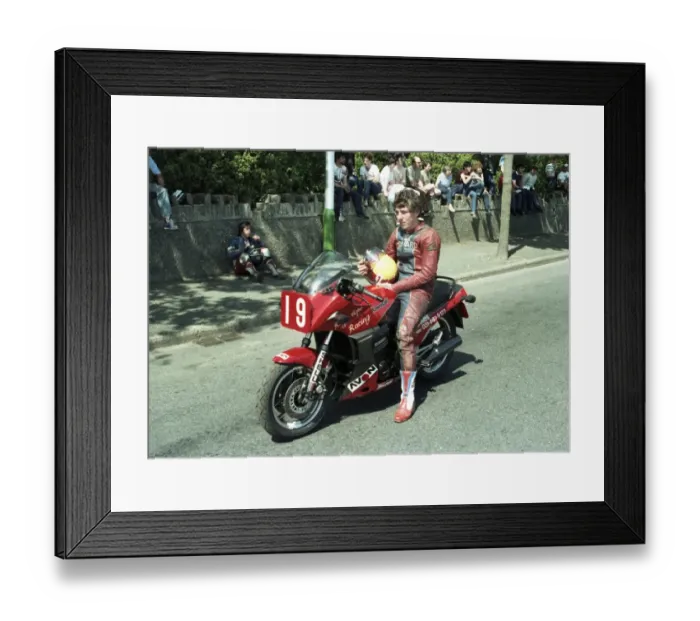 Framed Print : Howard Selby (Kawasaki) 1984 Production TT Framed Print : Howard Selby (Kawasaki) 1984 Production TT