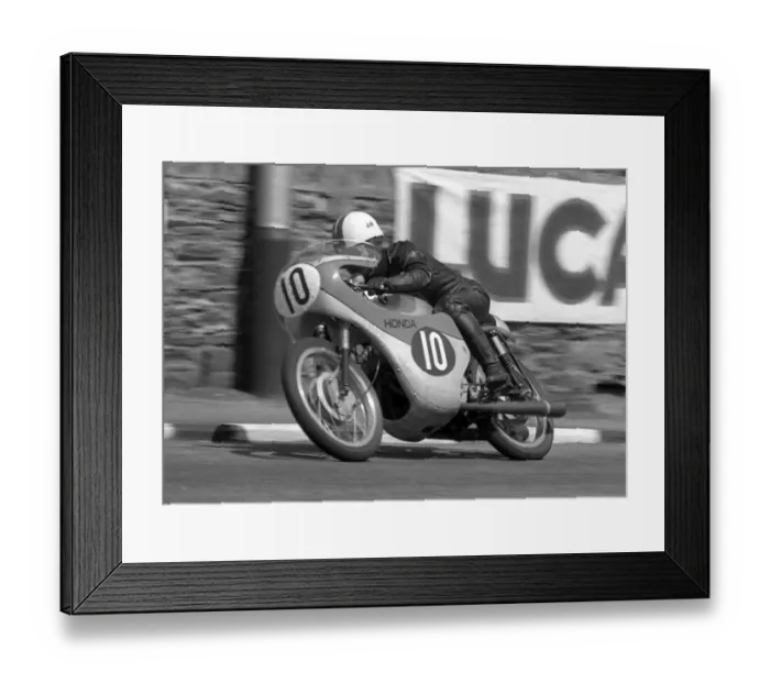 Framed Print : Sadao Shimazaki (Honda) 1962 Ultra Lightweight TT Framed Print : Sadao Shimazaki (Honda) 1962 Ultra Lightweight TT