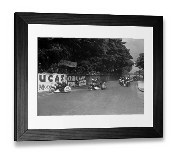 Framed Print : Cyril Smith & Stan Dibben (Norton) 1954 Sidecar TT Framed Print : Cyril Smith & Stan Dibben (Norton) 1954 Sidecar TT