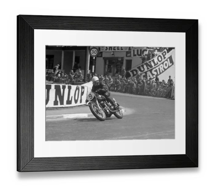 Framed Print : K Smith (AJS) 1953 Senior Clubman TT Framed Print : K Smith (AJS) 1953 Senior Clubman TT