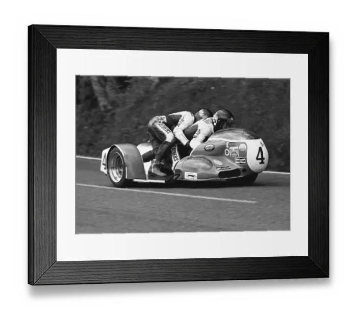 Framed Print : Rolf Steinhausen & Kenny Arthur (MSAI) 1979 Sidecar TT Framed Print : Rolf Steinhausen & Kenny Arthur (MSAI) 1979 Sidecar TT