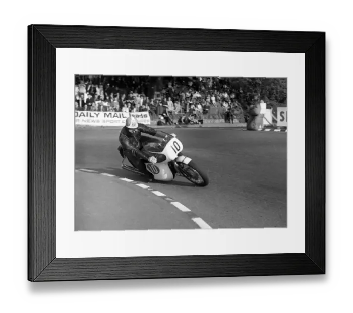Framed Print : Steve Spencer (Triumph) 1967 Production TT Framed Print : Steve Spencer (Triumph) 1967 Production TT