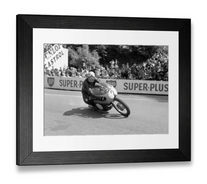 Framed Print : Franta Stastny (Jawa) 1964 Junior TT