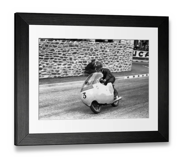 Framed Print : Luigi Taveri (MV) 1957 Lightweight TT Framed Print : Luigi Taveri (MV) 1957 Lightweight TT