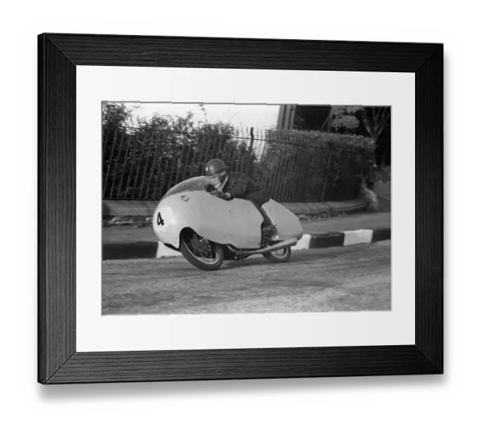 Framed Print : Luigi Taveri (MV) 1957 Ultra Lightweight TT Framed Print : Luigi Taveri (MV) 1957 Ultra Lightweight TT