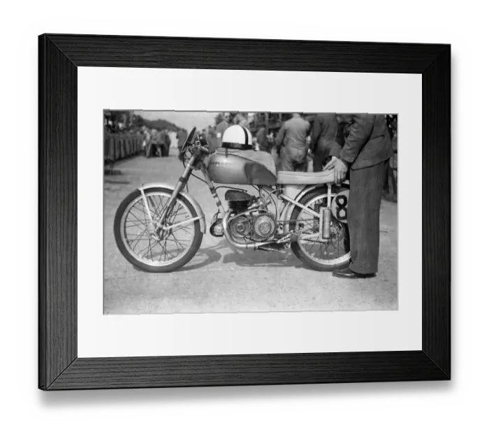 Framed Print : Anelay, 1952 Ultra Lightweight TT Framed Print : Anelay, 1952 Ultra Lightweight TT