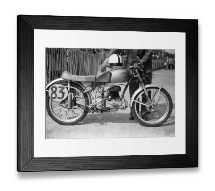 Framed Print : Anelay, 1952 Ultra Lightweight TT Framed Print : Anelay, 1952 Ultra Lightweight TT