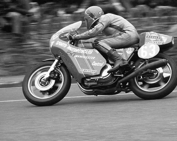 Roger Taylor (Laverda) 1977 Jubilee TT