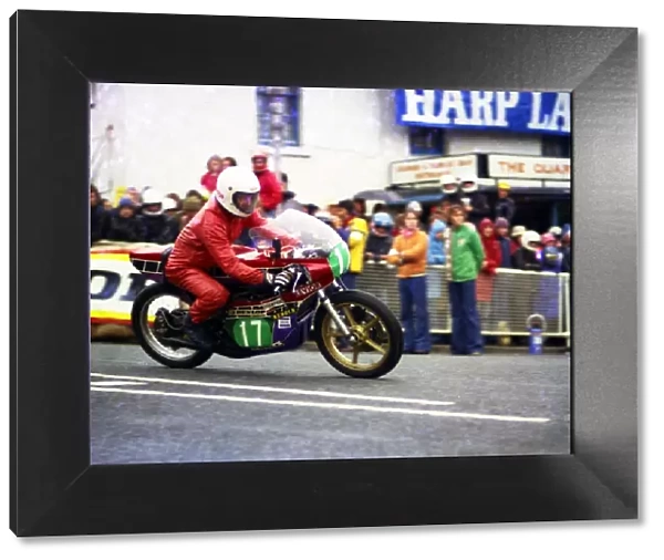 Alain Terras (Yamaha) 1977 Junior TT