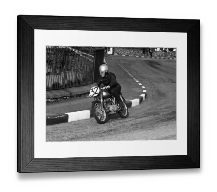 Framed Print : Ken Tully (Ducati) 1959 Ultra Lightweight TT Framed Print : Ken Tully (Ducati) 1959 Ultra Lightweight TT