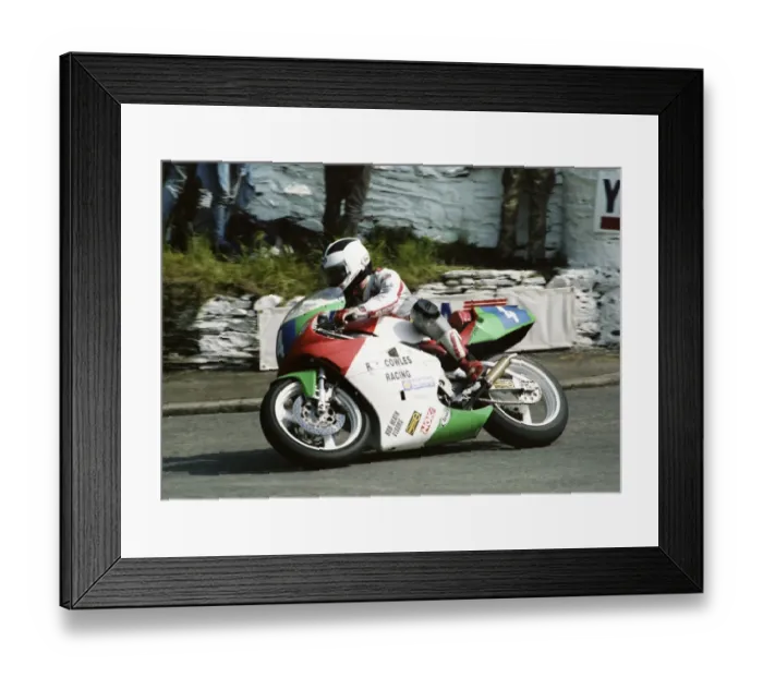 Framed Print : Robert Dunlop (Cowles Yamaha) 1992 Junior TT Framed Print : Robert Dunlop (Cowles Yamaha) 1992 Junior TT