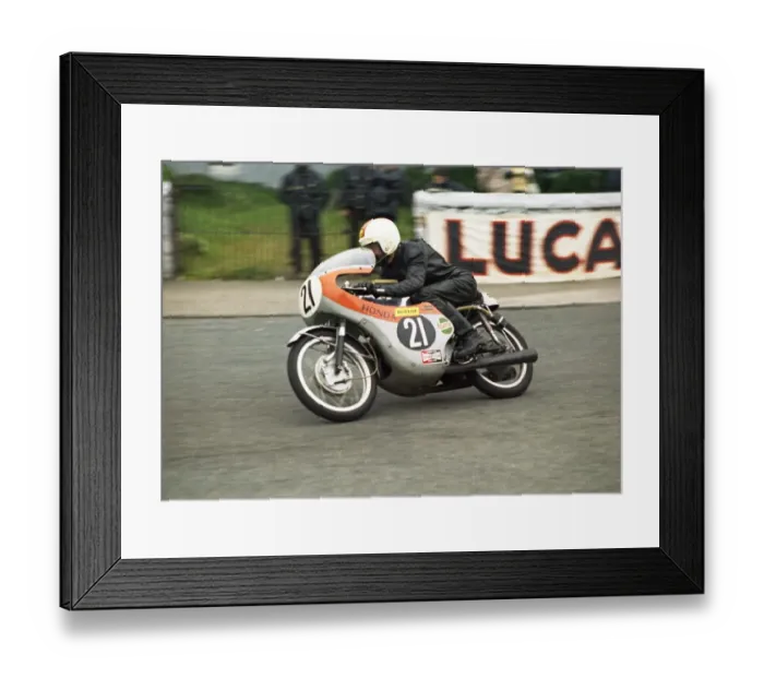 Framed Print : Nev Watts (Honda) 1971 Ultra Lightweight TT Framed Print : Nev Watts (Honda) 1971 Ultra Lightweight TT