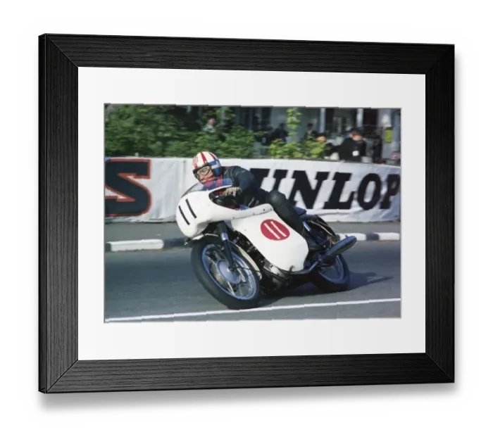 Framed Print : Lance Weil (Triumph) 1967 750 Production TT Framed Print : Lance Weil (Triumph) 1967 750 Production TT