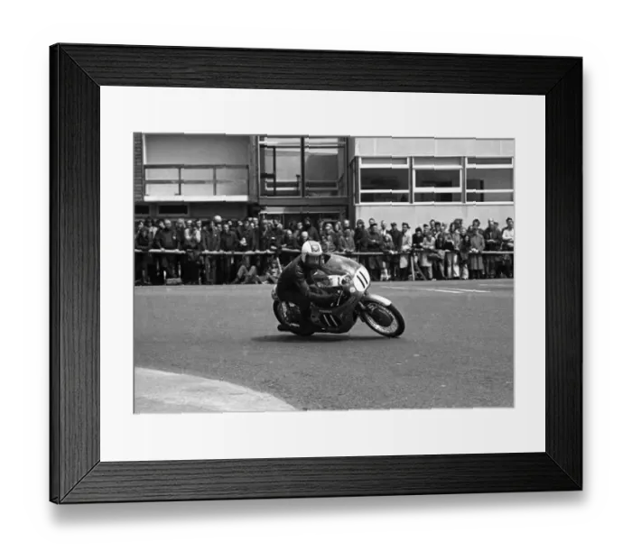 Framed Print : Nev Watts (Honda) 1974 Ultra Lightweight TT Framed Print : Nev Watts (Honda) 1974 Ultra Lightweight TT