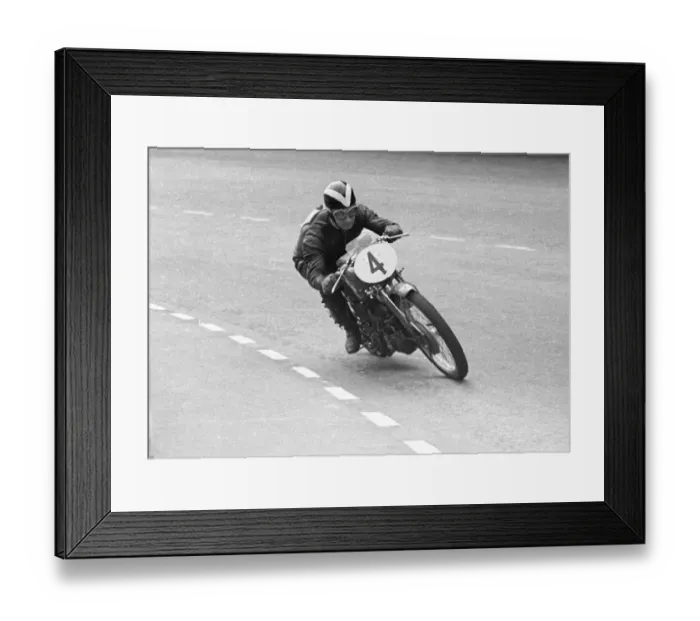 Framed Print : Arthur Wheeler (Guzzi) 1952 Lightweight TT Framed Print : Arthur Wheeler (Guzzi) 1952 Lightweight TT