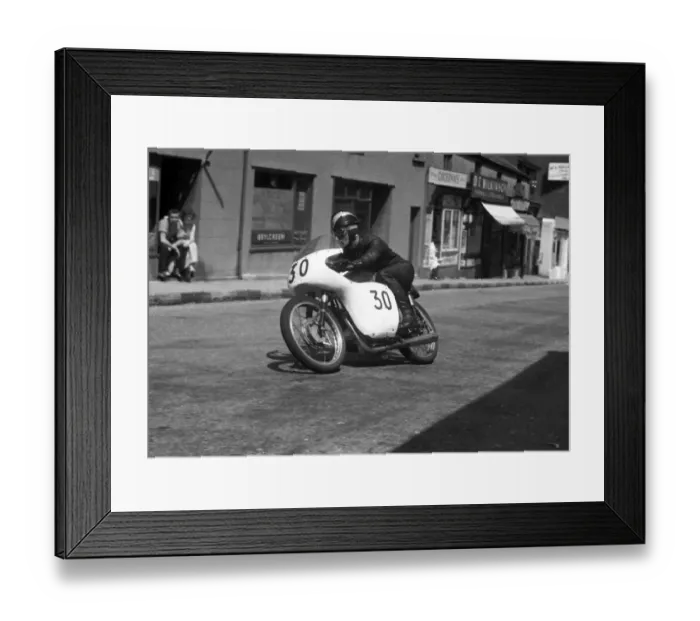 Framed Print : Arthur Wheeler (Ducati) 1958 Ultra Lightweight TT Framed Print : Arthur Wheeler (Ducati) 1958 Ultra Lightweight TT