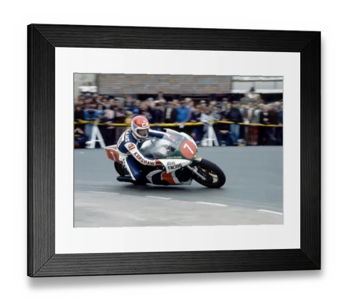 Framed Print : Charlie Williams (Honda) 1979 Formula One TT Framed Print : Charlie Williams (Honda) 1979 Formula One TT