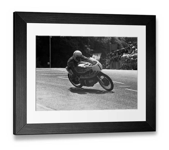 Framed Print : Charlie Williams (Johnson Yamaha) 1973 Ultra Lightweight TT Framed Print : Charlie Williams (Johnson Yamaha) 1973 Ultra Lightweight TT