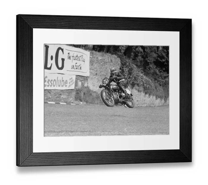 Framed Print : Franz Pados (Douglas) 1949 Junior Clubman TT Framed Print : Franz Pados (Douglas) 1949 Junior Clubman TT