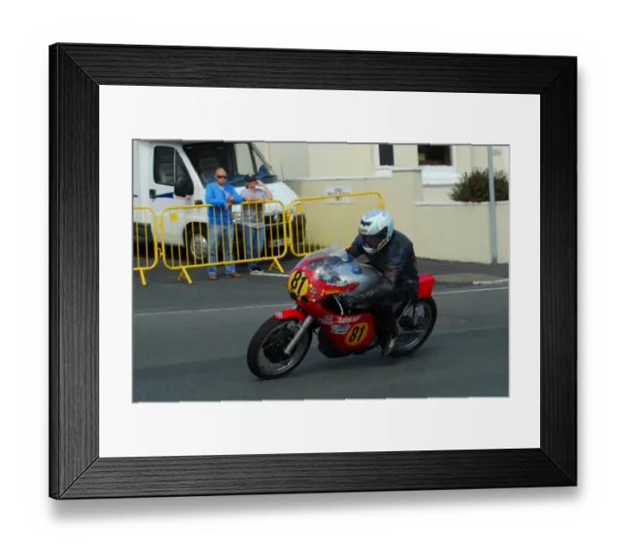 Framed Print : Jan Koning (ABSAF Seeley BSA Goldstar) 2016 Senior Classic TT Framed Print : Jan Koning (ABSAF Seeley BSA Goldstar) 2016 Senior Classic TT