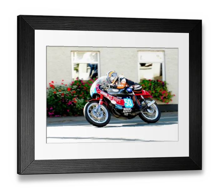 Framed Print : Maria Costello (Suzuki) 2016 Junior Classic TT Framed Print : Maria Costello (Suzuki) 2016 Junior Classic TT