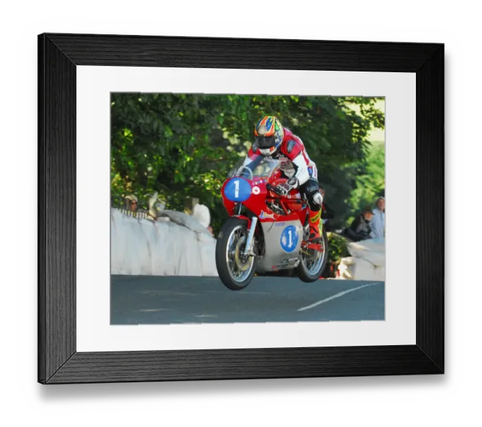 Framed Print : Dan Cooper (Honda) 2016 Junior Classic TT Framed Print : Dan Cooper (Honda) 2016 Junior Classic TT