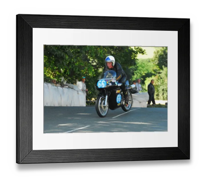 Framed Print : Mick Moreton (Seeley 7R) 2016 Junior Classic TT Framed Print : Mick Moreton (Seeley 7R) 2016 Junior Classic TT