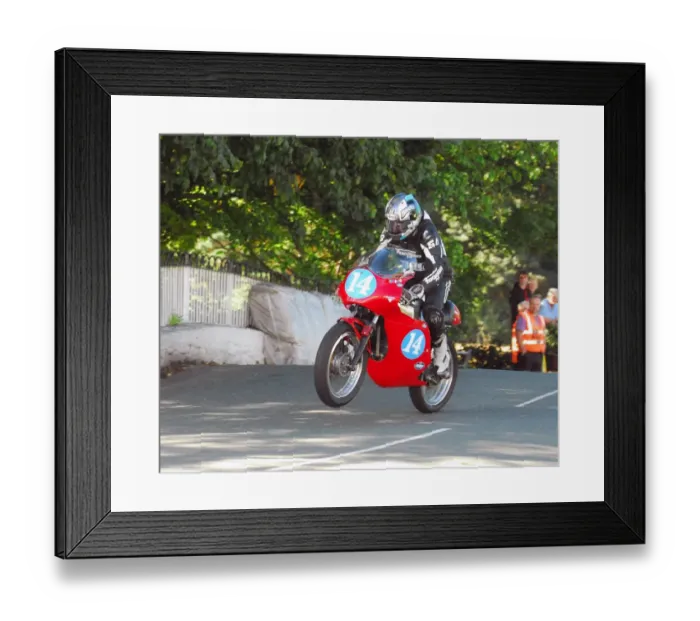 Framed Print : Pete Boast (Ducati) 2016 Junior Classic TT Framed Print : Pete Boast (Ducati) 2016 Junior Classic TT