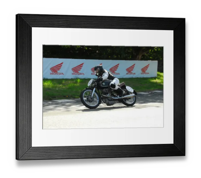 Framed Print : Fanny Vogel (AWO) 2016 Classic TT Lap Framed Print : Fanny Vogel (AWO) 2016 Classic TT Lap